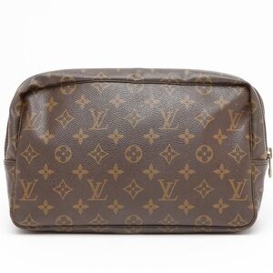 👜 Authentic Louis Vuitton Toiletry Pouch 28 Vintage Discontinued & Rare! NO0904